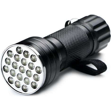 Lampe torche UV violette à 21 LED, lampe Scorpion, pour inspection à sec. - (1/5)