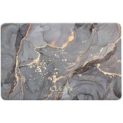 Tapis De Bain - Diatomite - 50 X 80 Cm - Antidérapant Absorbant - Pour Salle De Bain Cuisine Salon - 1 Pièce