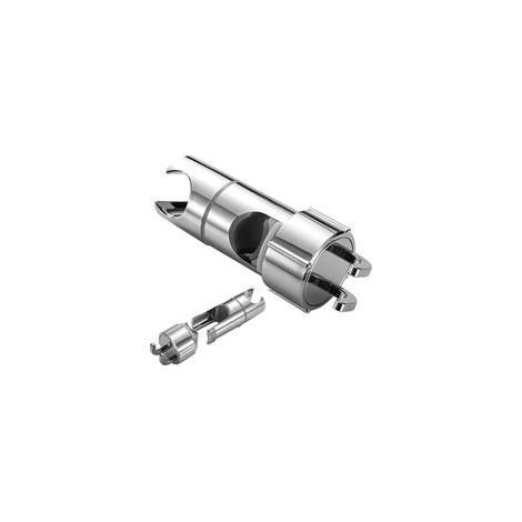 Support de Douche Sans Perçage, Pommeau de Douche Réglable 16-27mm, Fixation Chromée Rotative à 360°