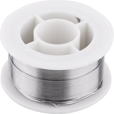 Bobine de fil à souder 0,8mm avec flux colophane, rouleau d'étain pour brasage et soudure, 1 pièce, recharge de soudure professionnelle (1/5)