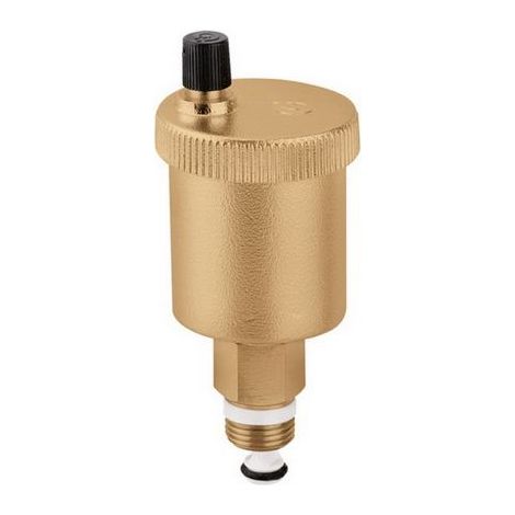 Caleffi – Vanne d'évent rapide automatique MINICAL MS – Verrouillage 3/8Z – Capuchon de ventilation – Robinet d'arrêt automatique en laiton (1/3)