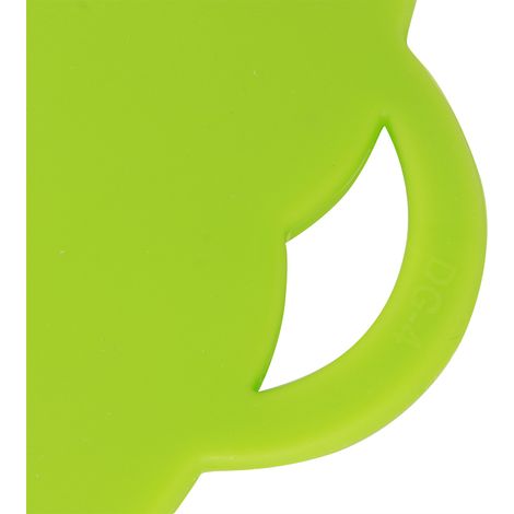Couvercle de casserole en silicone anti-débordement et anti-poussière de 28 cm, vert, pour la cuisine. (1/5)