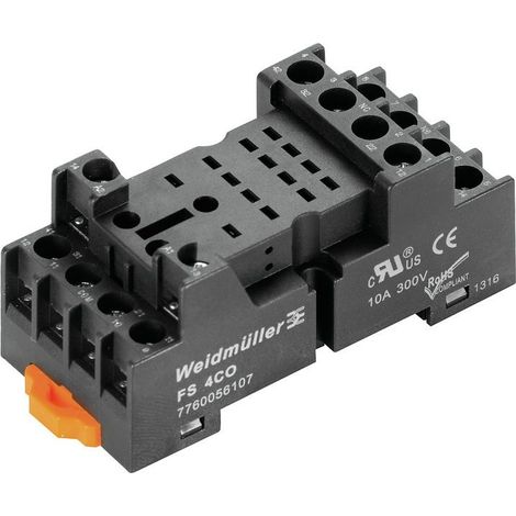 Support de relais à 4 contacts inverseurs FS 4CO 7760056107