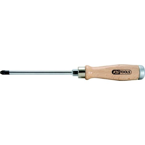 Tournevis ERGOTORQUE® BOISmax à lame traversante PZ1 (1/2)