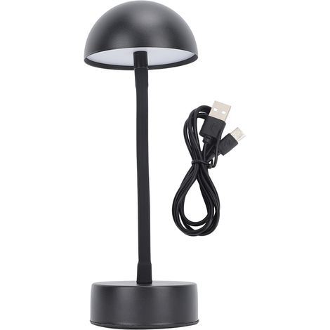 Ortviai Lampe de bureau sans fil LED rechargeable, 3 températures de couleur et gradation continue, bras flexible (1/5)