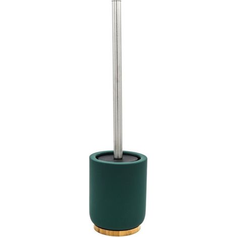Brosse de toilette FANCY, vert foncé (1/5)