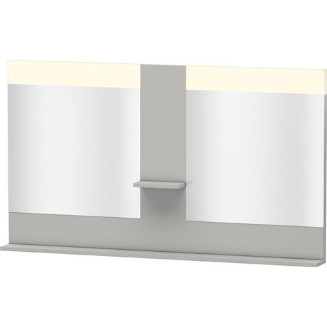 Miroir DuravitVERO 142x1400x800m avec éclairage beton