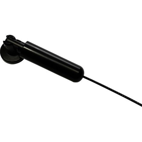 Gardinia Seilspanngarnitur Race schwarz-matt 5 m