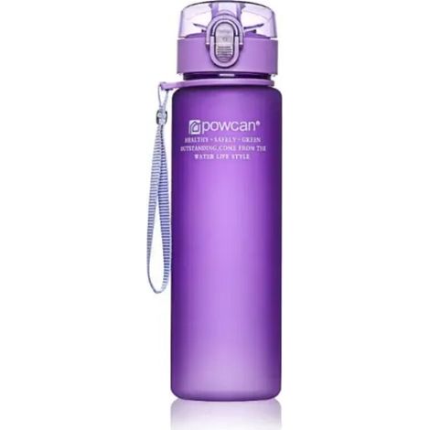 Bouteille d'eau sans BPA Bouteille d'eau de sport en plein air Violet 560 ml