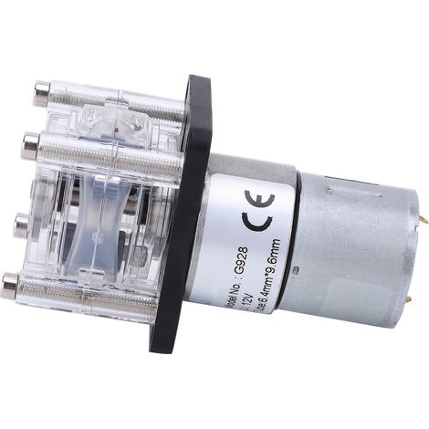 Pompe péristaltique à vide auto-amorçante fort débit anti-corrosion avec moteur CC 12V (1/5)