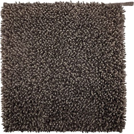 TAPPETO CHANTAL 56X56CM CIOCCOLATO IN COTONE (1/3)