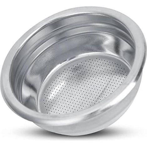 Porte-filtre 58 mm pour 2 tasses, panier-filtre en acier inoxydable non pressurisé, accessoires pour machines à espresso. (1/5)