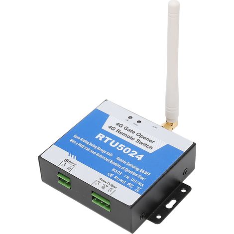 Ouvre-portail RTU5024 4G, alarme SMS intelligente, reconnaissance d'ID, contrôleur WiFi et télécommande pour portail (1/5)