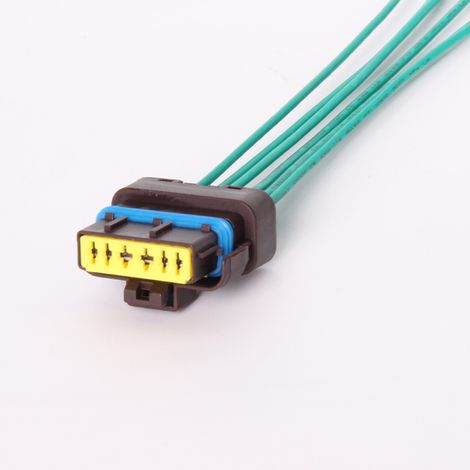 DJ7067YD-1.5-2.8-21 Car Fuel Pump Waterproof Connector 211PC062S1049 (1/4)