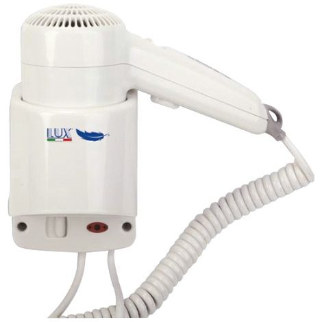 Asciugacapelli Lux Phon Hotel Bianco 125 x 200 mm Class II