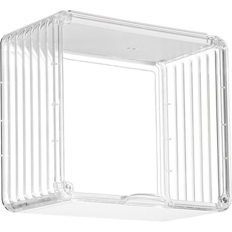 Vitrine de Poupées avec Porte Magnétique, Maison de Poupée Coffret de Rangement Transparent, Armoire d'Exposition pour Chambre (1/5)