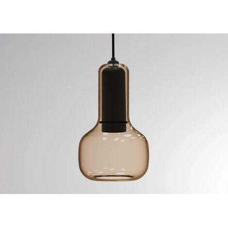 [NEUWERTIG] B-Ware Molto Luce Lampenschirm Glas Ersatzschirm Iris Corpa S Glas Champagner Ø 17 cm (1/2)
