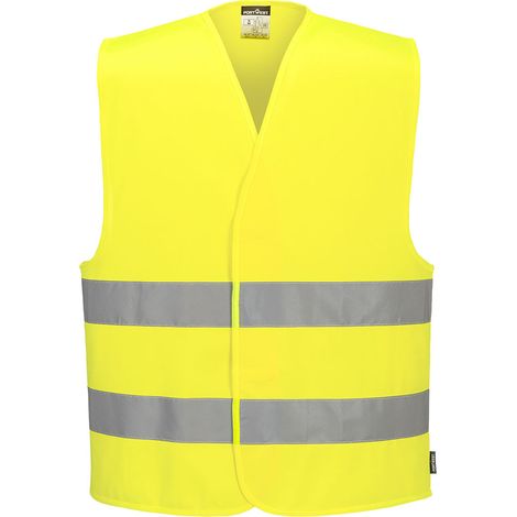 Gilet a doppia banda - Taglia Xxs/xs - Giallo - Portwest