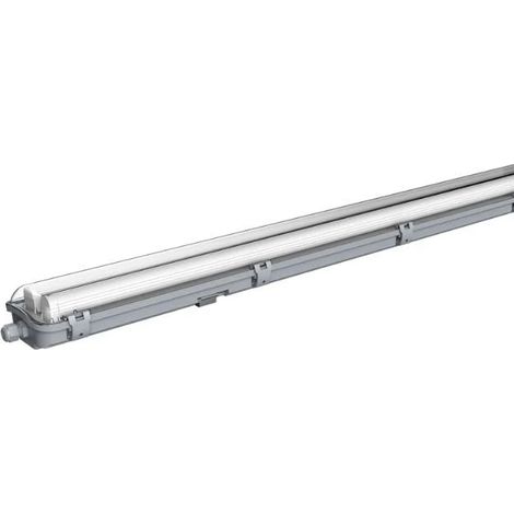 Réglette étanche 150 cm double pour Tube LED T8 IP65 (Boitier vide) - SILUMEN