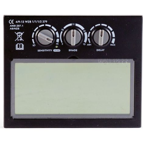 Filtro fotosensible 4-9/13 automático 1/1/1/2 para Airshell