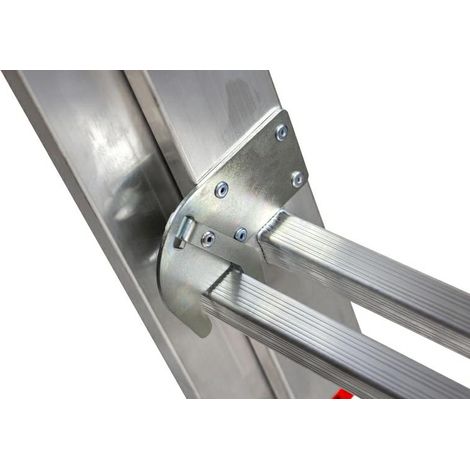 KASTOM DRABINA ALUMINIOWA  3x13 STOPNI 150KG VHR