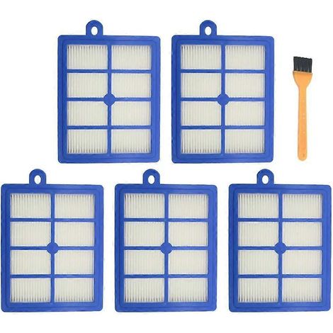 Filtre HEPA anti-poussière compatible avec les aspirateurs Philips Electrolux AEG FC9080, FC9200, FC9252 et ZU3375 (pièces de rechange) (1/5)