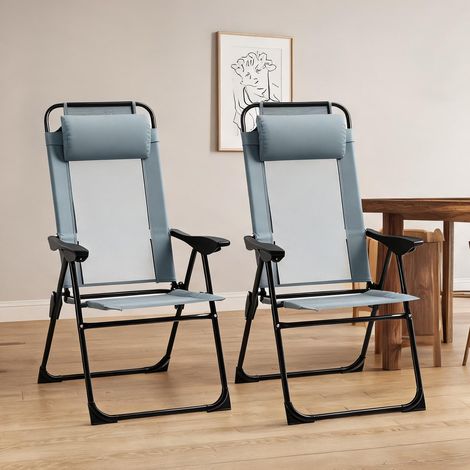 Chaise de salle à manger en acier Oxford 62 x 70 x 109 cm (1/5)
