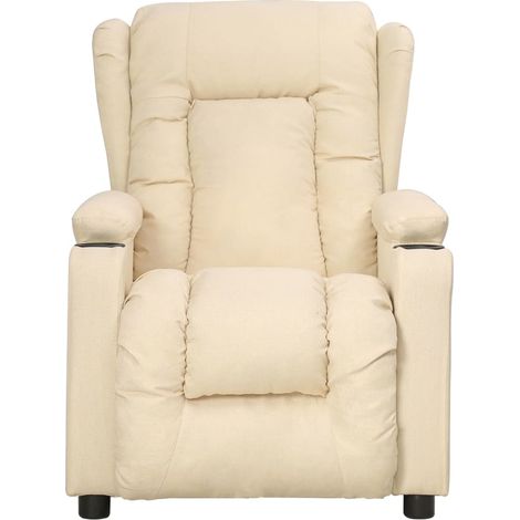 Maison Exclusive - Relaxsessel Creme Stoff