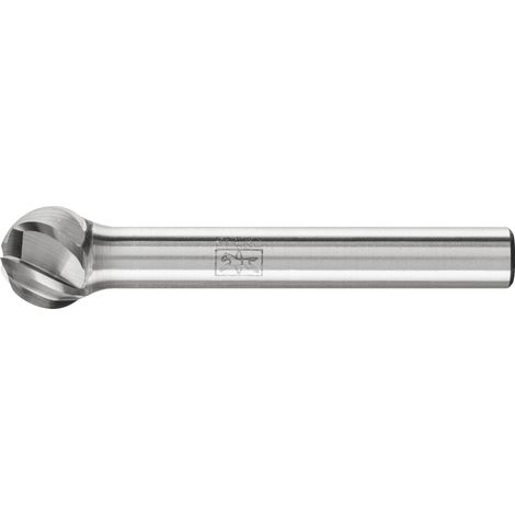 PFERD TOOLS Hartmetall Hochleistungsfrässtift ALU Kugel KUD Ø 10x09mm Schaft-Ø 6mm für Alu/NE Metalle (1/4)
