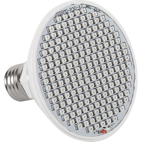 200 LED 24W E27 Hydroponik-Pflanzenlampe für den Anbau von Blumen und Gemüse (1/5)