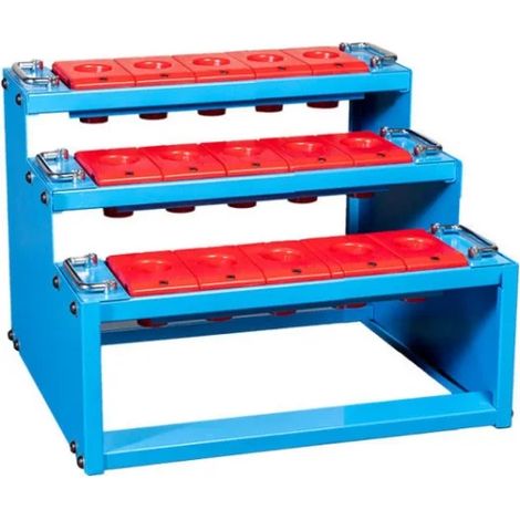Fervi P350A Supporti da banco con 15 portaconi