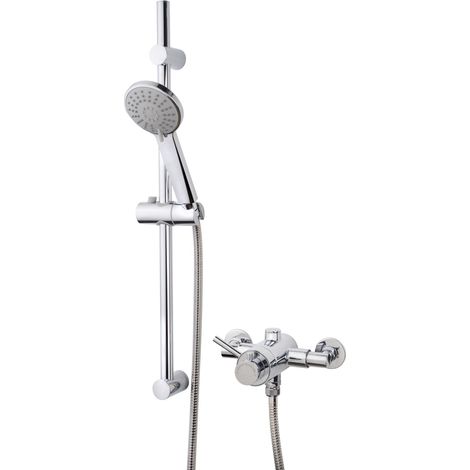 Style Thermostatic Mixer Shower - Chrome (1/2)