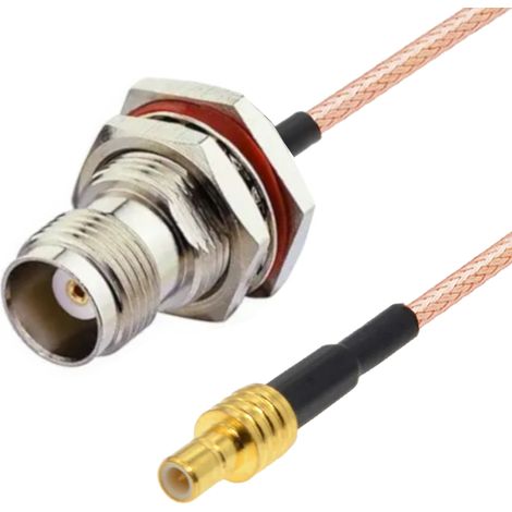 Pigtail SMB-Stecker / TNC-Buchse BH RG316 1m
