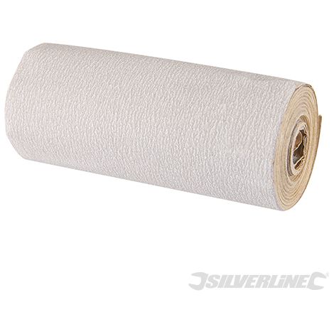 Silverline - Rouleau Abrasif Stéarate De Corindon, 5 M - Grain 240