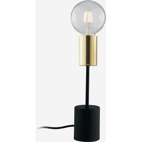 Lampada da tavolo in metallo design industriale moderno E27 Blake