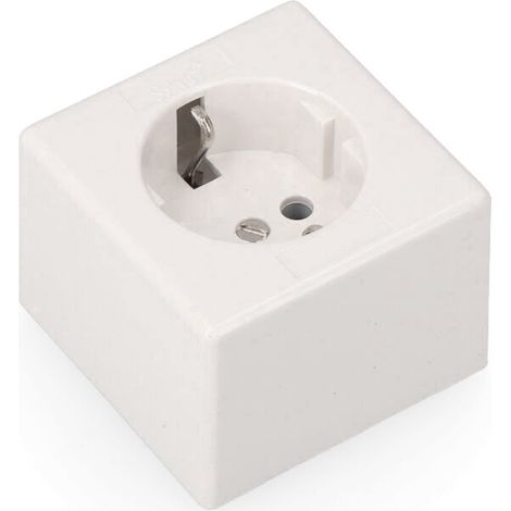 Base t/tl Superficie Cuadrada 10/16A (Retractilada) Solera 5001 (1/2)