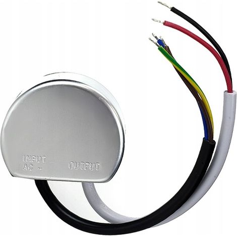Alimentatore LED in scatola da incasso 12V 60W 5A IP67 (1/4)