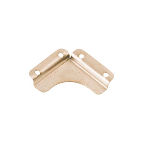 FERMASPECCHI LISCIO ACCIAIO OTTONATO 30X30 MM- 100,0 pz