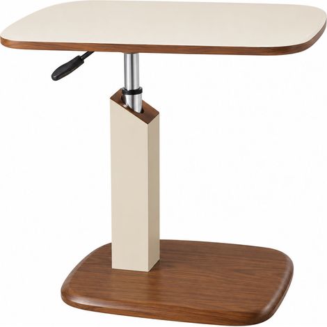 Höhenverstellbarer Beistelltisch K78 60x40 cm Beige (1/5)