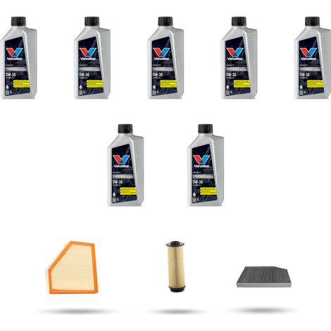 Kit tagliando 3 FILTRI e 7L OLIO compatibile con Bmw serie 4 (G22,G23 G80) M440i Hybrid 275kw dal 2020 (1/4)