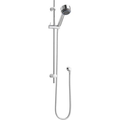 Hudson Reed Linear Chrome Slide Rail Shower Kit - A3043 (1/5)