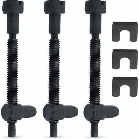Kit de Vis de Réglage de Chaîne/Chaîne Vis de Réglage du Tendeur pour Husqvarna 5800 Pièces de Tronçonneuse（3pcs） (1/5)