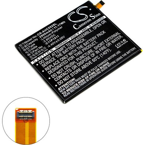 NX - Batterie téléphone, smartphone, GSM pour Asus 3.85V 2900mAh - 0B200-02000500C11P15 (1/3)
