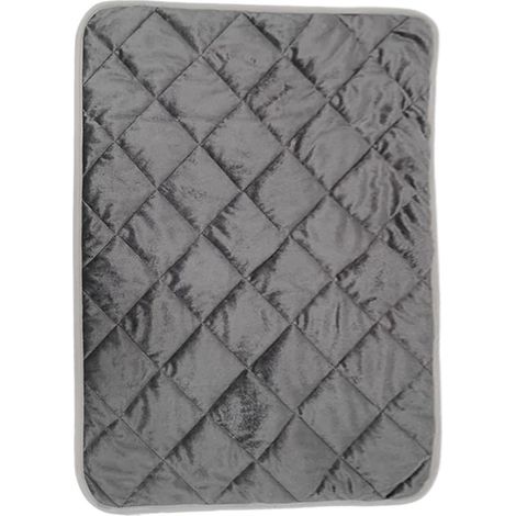 Lit auto-chauffant pour chat - Isolation à 5 couches - Lavable - Tapis de couchage chaud et antidérapant pour chiens, chats, chiots, chatons, maison, intérieur (1/5)