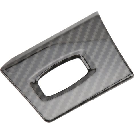 Cache-serrure intérieur de voiture style fibre de carbone, remplacement pour BMW Série 3 E90 E92 (2005-2012), conduite à gauche (1/5)