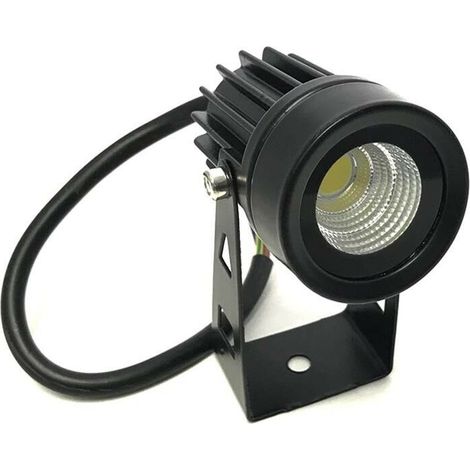 Faretto Led Cob 3.5 W Proiettore Da Giardino Staffa A Parete Luce Bianca (1/2)