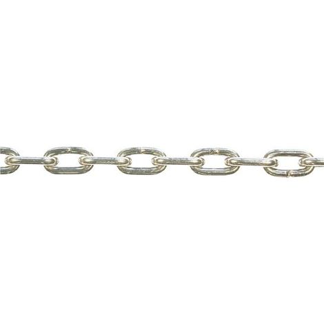 PÖSAMO Schweißkette ähnl.DIN766 galZn A 4,0 Bundw. 30m 30 Stk