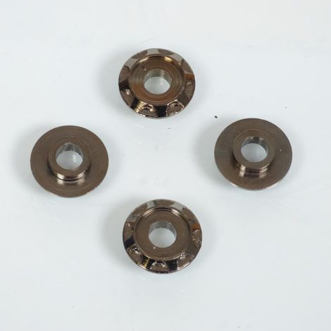 Unterlegscheibe spacer aluminium drc t11 eloxiert anthrazit für (1/2)