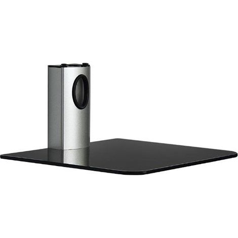 SOPORTE DE PARED DE 1 BALDA PARA SINTONIZADORES/REPRODUCTORES HASTA 10KG