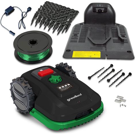 Robot tondeuse 20V - 900M² - Largeur de coupe 18cm